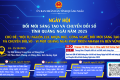 Ngày hội Đổi mới sáng tạo và Chuyển đổi số tỉnh Quảng  Ngãi năm 2025
