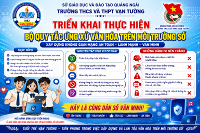 ỨNG XỬ VĂN MINH TRÊN MÔI TRƯỜNG SỐ