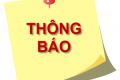 Thông báo: Về một số nội dung đầu năm của giáo viên chủ nhiệm